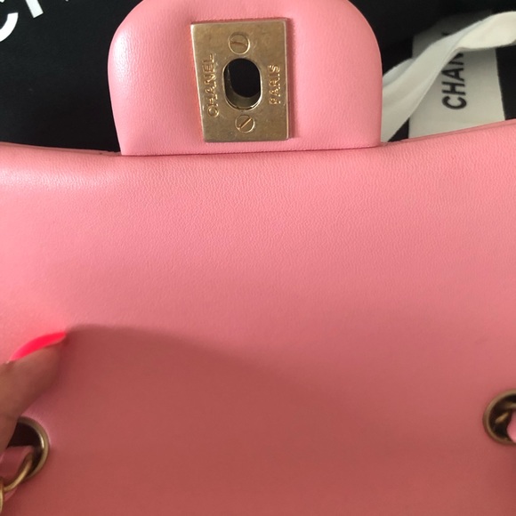 SOLD 🛑Chanel mini New with tag pink lovers 019 - Picture 5 of 8